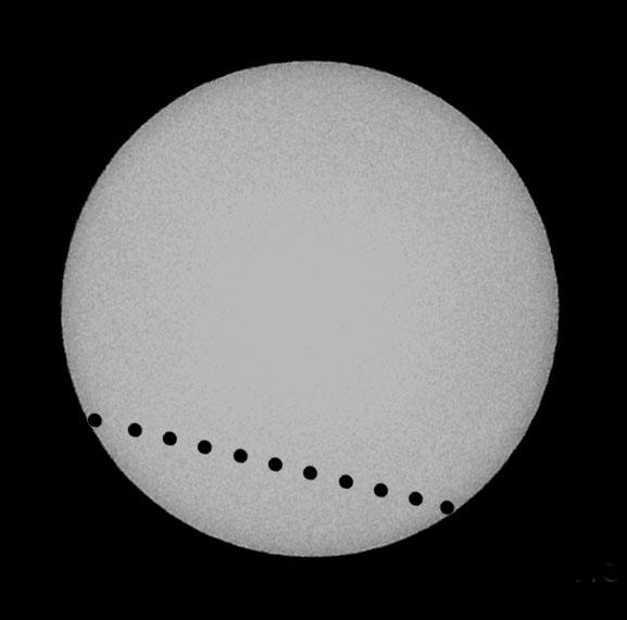 Transit de Venus 8 juin 2004