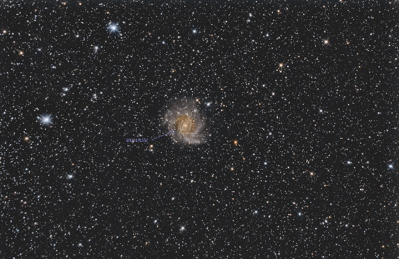 NGC6946+SN2017EAW NGC6946+SN2017EAW