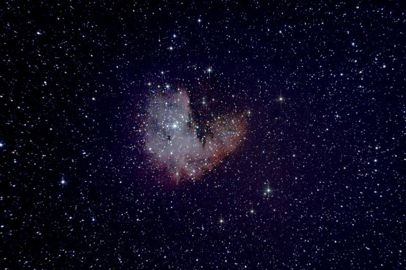 NGC 281, essai #1 NGC 281, essai #1