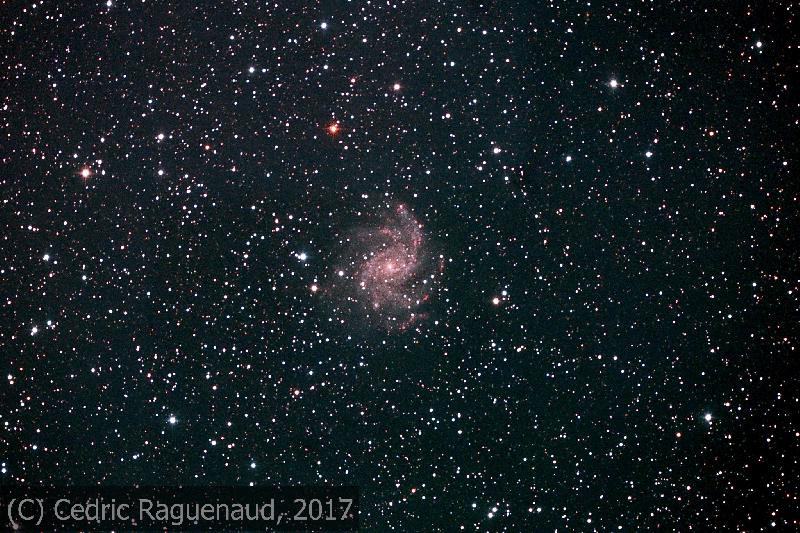 Fireworks galaxy + SN 2017eaw Fireworks galaxy + SN 2017eaw