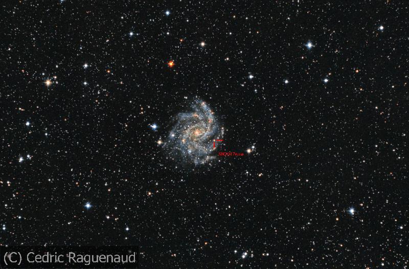 NGC 6946, Fireworks galaxy NGC 6946, Fireworks galaxy
