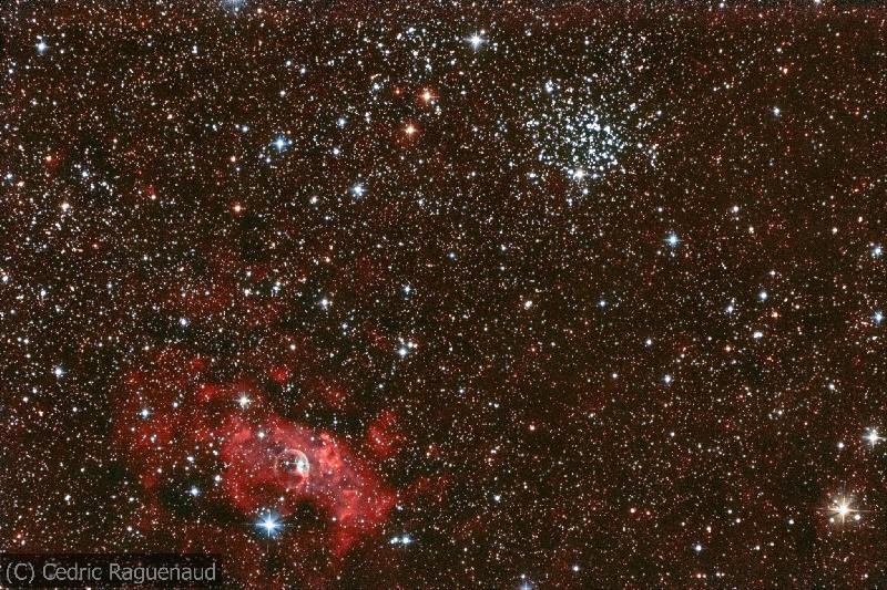 M52 et Bubble nebula M52 et Bubble nebula
