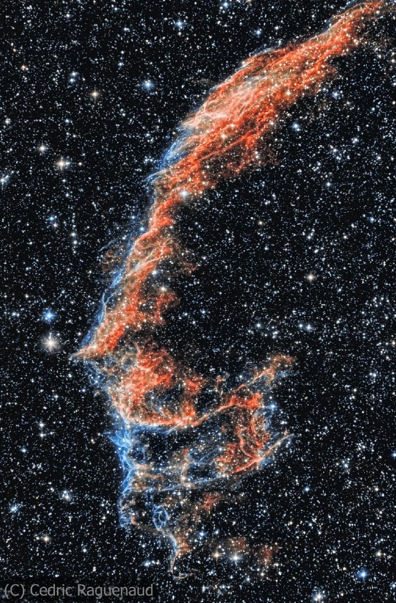 Veil nebula in Cygnus Veil nebula in Cygnus