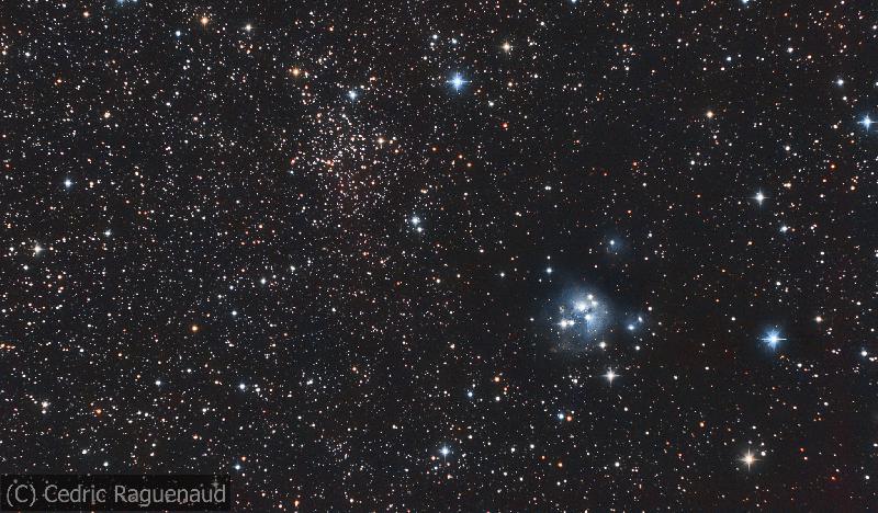 NGC 7129 et NGC 7142 NGC 7129 et NGC 7142