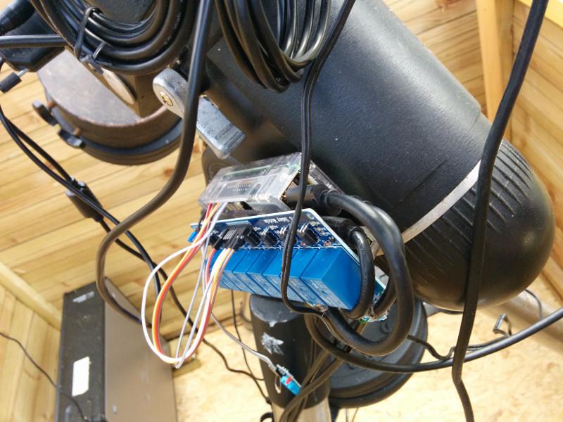 RPi sous télescope RPi sous télescope