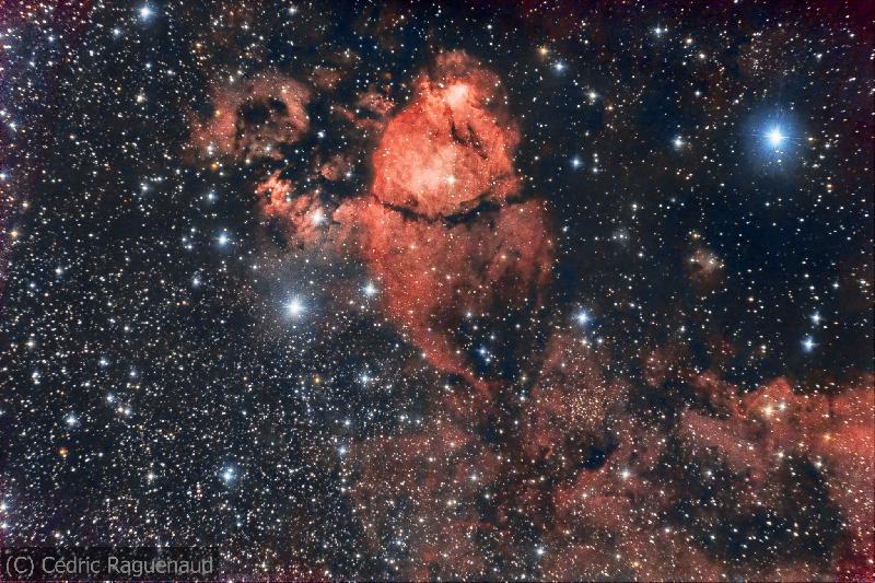 IC 1795, Fish head nebula IC 1795, Fish head nebula