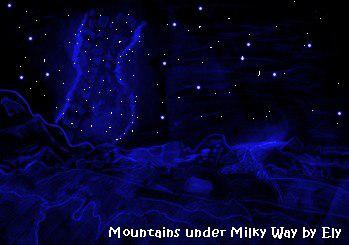 Moutains Milkyway