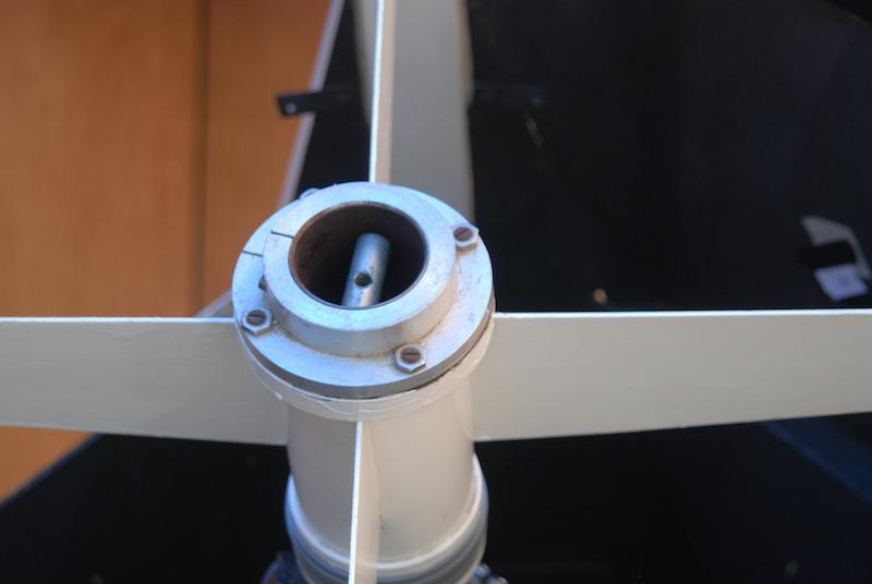 Rotation du miroir secondaire du T620 mm de l’OAB Rotation du miroir secondaire du T620 mm de l’OAB