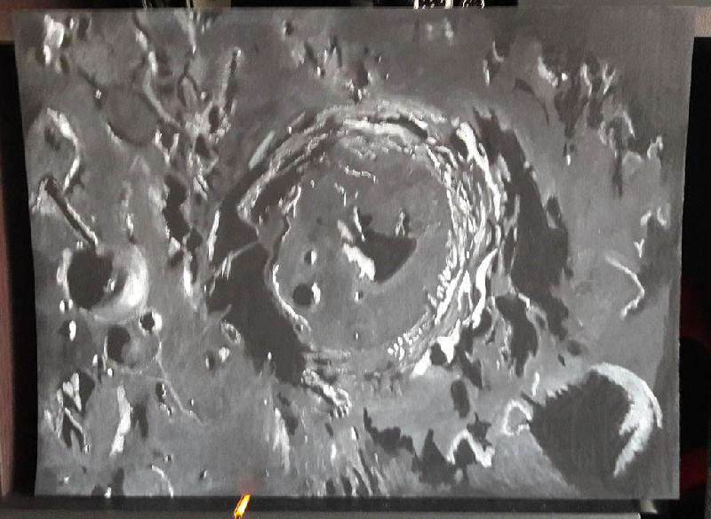 premier dessin astro de la lune