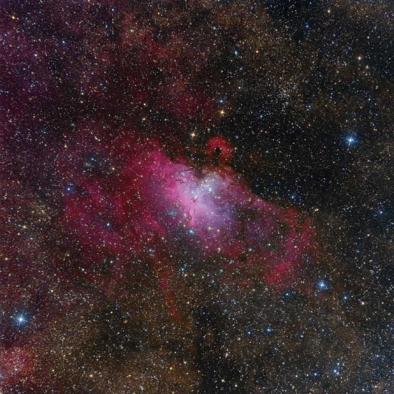 Messier 17 Eagle (Cosmos Tenerife) Messier 17 Eagle (Cosmos Tenerife)