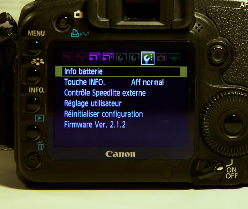 Boîtier Canon EOS 5D Mark II refiltré Astrodon avec sonde thermique