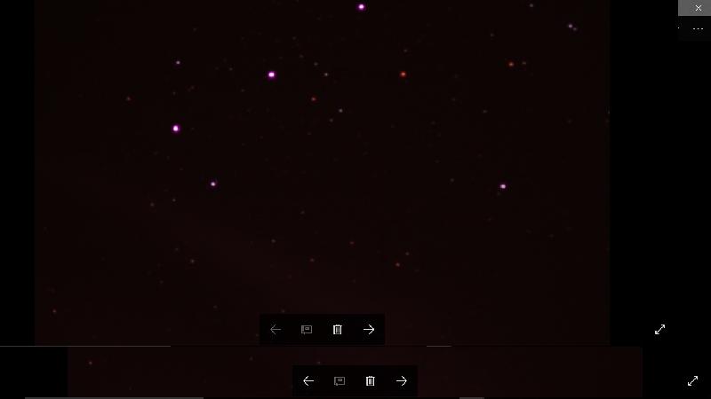 Transit objet inconnu devant Alnitak (ORION)