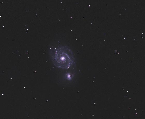 M 51 zoom