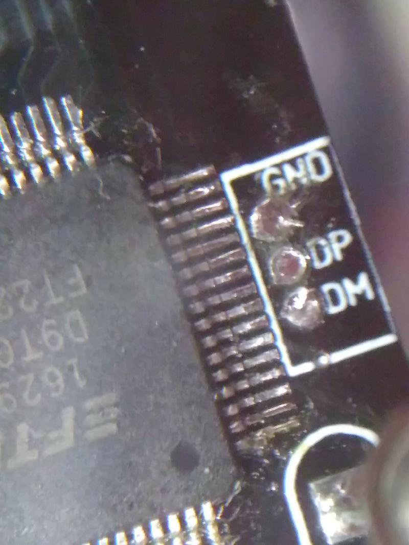 Coté USB