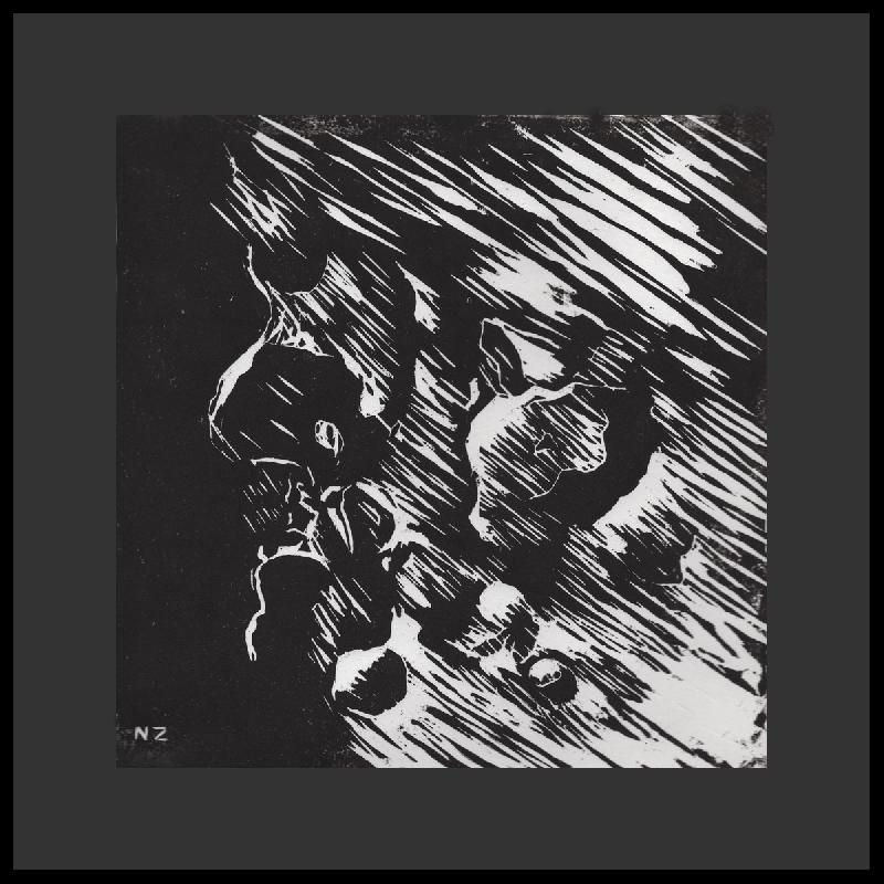 Lune: Stoffler, en gravure sur bois d' après croquis d' observation