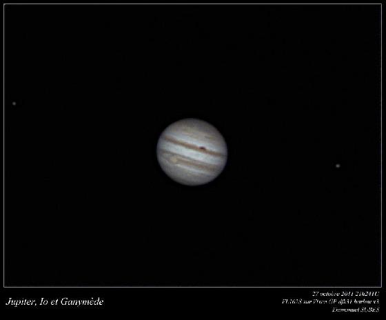 Jupiter 27 octobre 2011 21h24TU