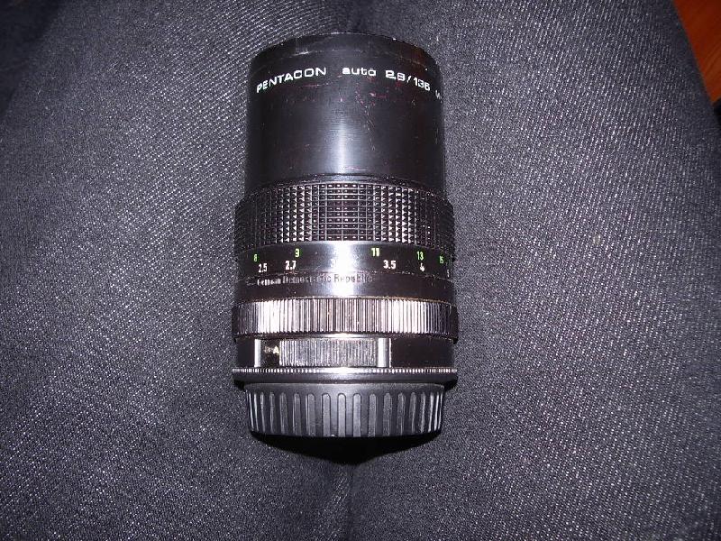 Objectif Pentacon 135mm f/2.8