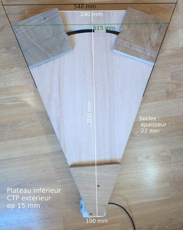 dimensions table inférieure dimensions table inférieure
