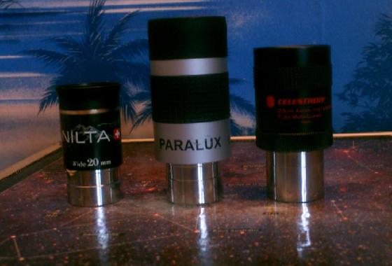 Trois oculaires en concurences ! Trois oculaires en concurences !