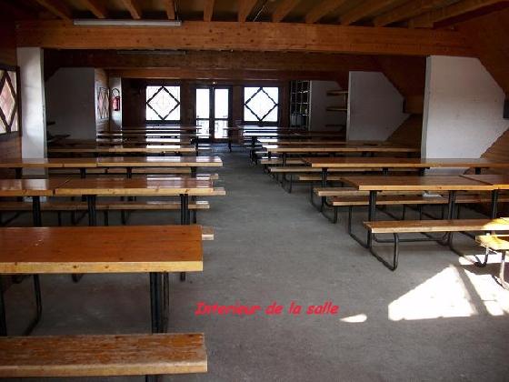 Interieur de la salle