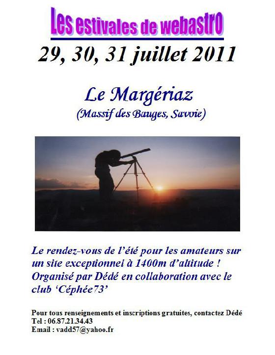 Affiche "Estivales de Webastro"
