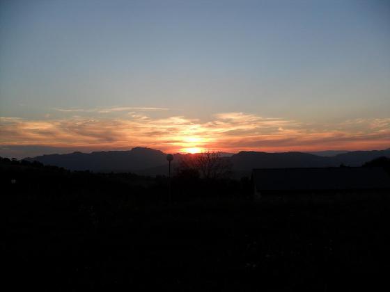 Couché de Soleil à Cornât (73) Couché de Soleil à Cornât (73)