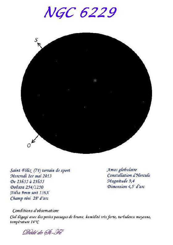 NGC6229, amas globulaire dans Hercule