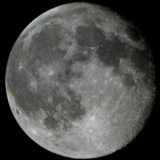 Mosa&iuml;que lunaire du 20 mars 2003