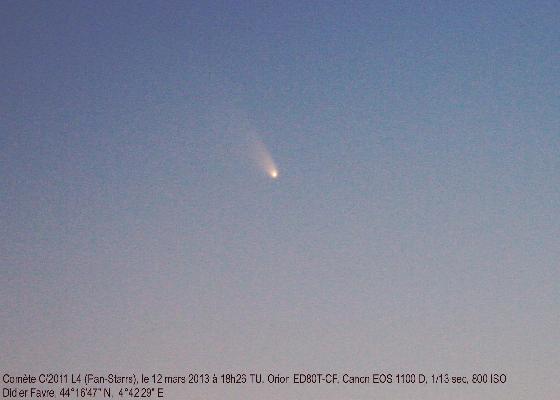 Comète C/2011 L4 (Pan-Starrs)
