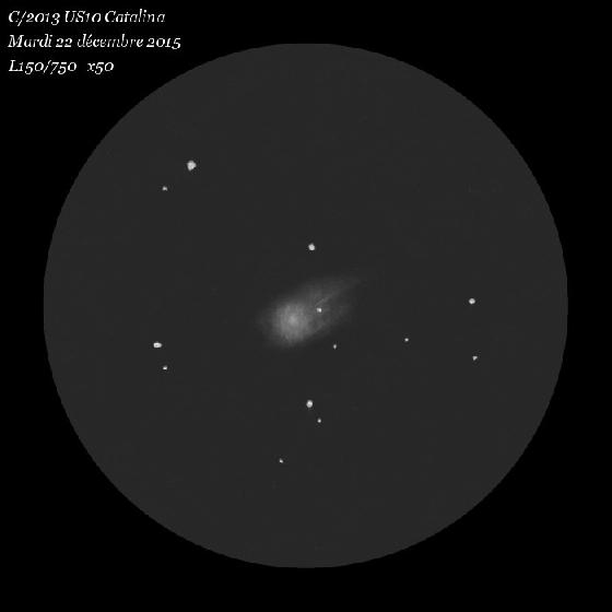 C/2013 US10 Catalina 22 décembre 2015