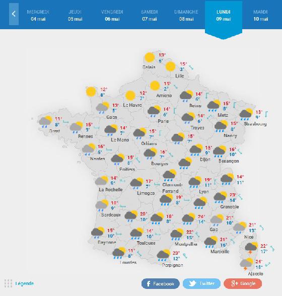 météo 9 mai 20160427