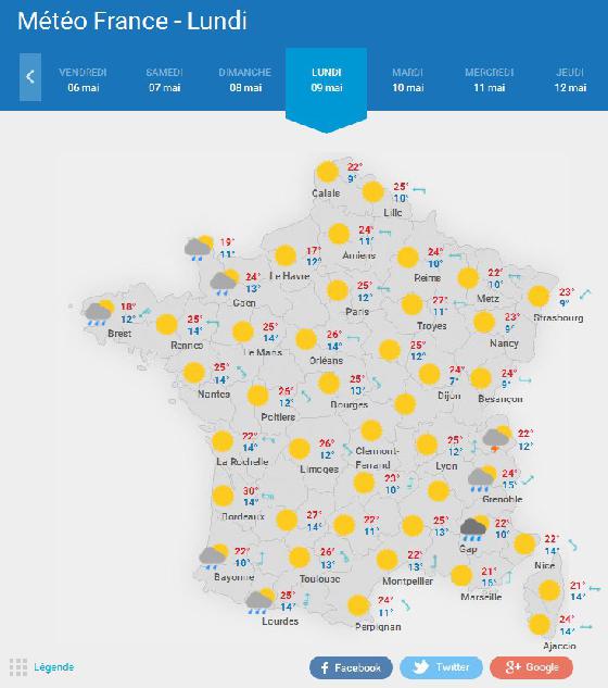 Météo 20160509 du 20160429