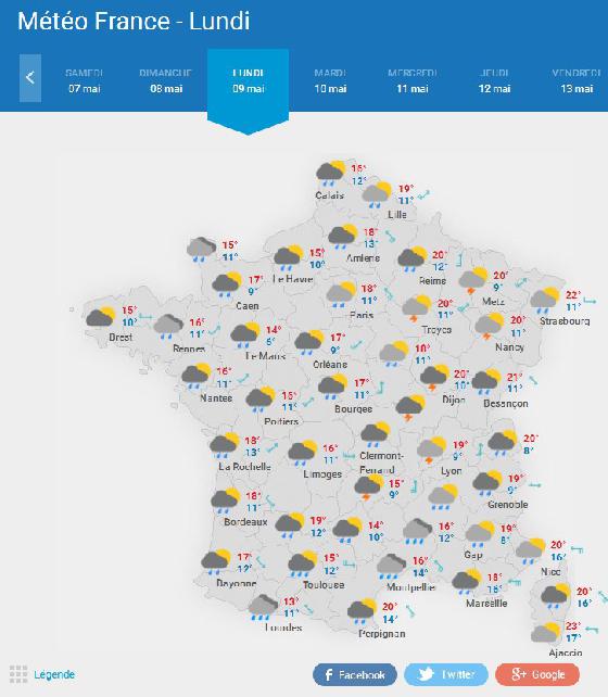 Météo 20160509 du 20160430