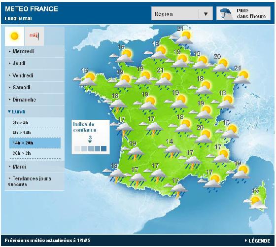 Météofrance 20160509 du 20160504