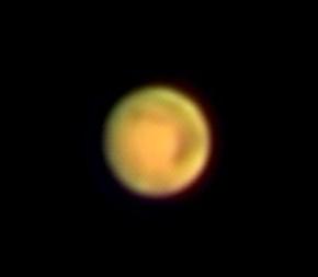 Mars le 9 juin 2016