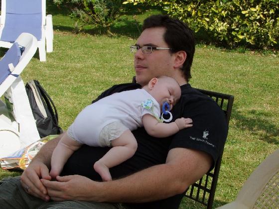 Papa et son bébé Papa et son bébé