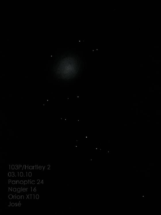 Comete 103P/Hartley 2 03.10.10
