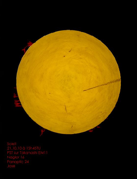 Soleil du 21.10.10 2