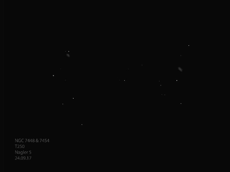 NGC 7448 & 7454 T250 24.09.17