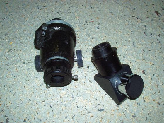 Crayford 80ED et renvoi coudé 50,8