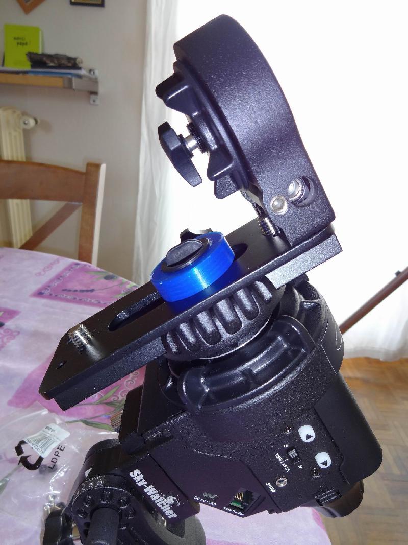 Adaptateur pour illuminateur sur Star-Adventurer-3