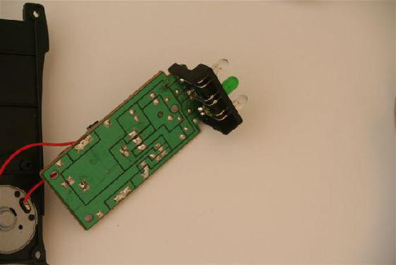 La LED remplacée La LED remplacée