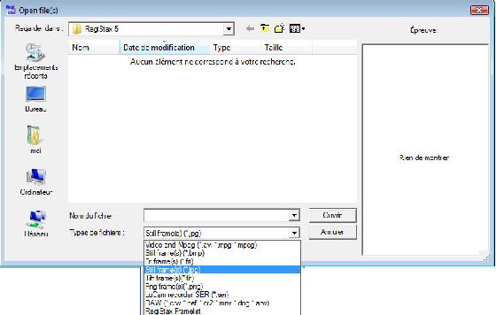 menus r&eacute;gistax