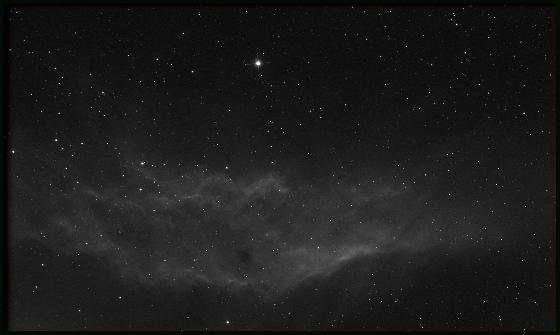 NGC 1499 B&W