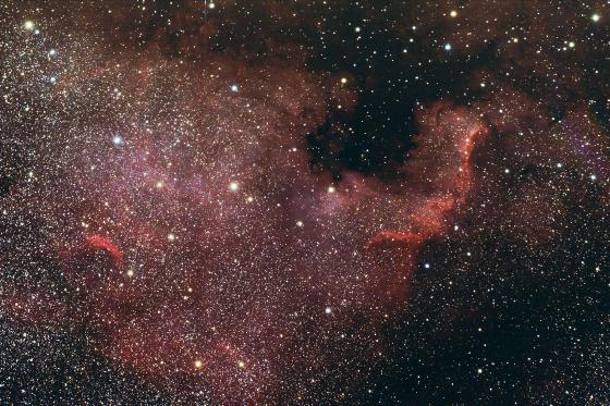 NGC 7000 l'Amérique du Nord