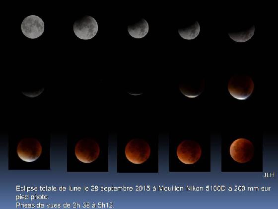 Eclipse de lune 09 2015