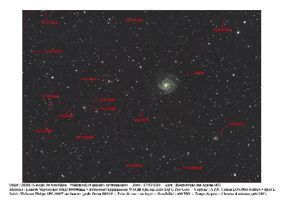 M101 et ses voisines