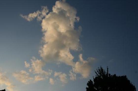 Un beau nuage qui passe