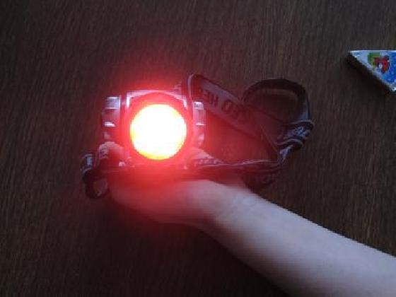 Colorisation des 7 leds en rouge Colorisation des 7 leds en rouge