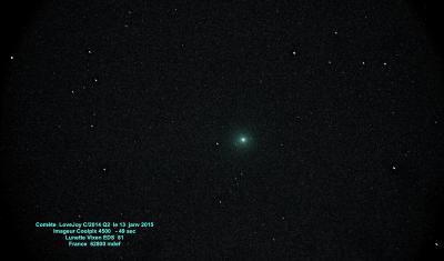 Comète Lovejoy 15 01 15